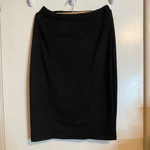 Black, pencil skirt
